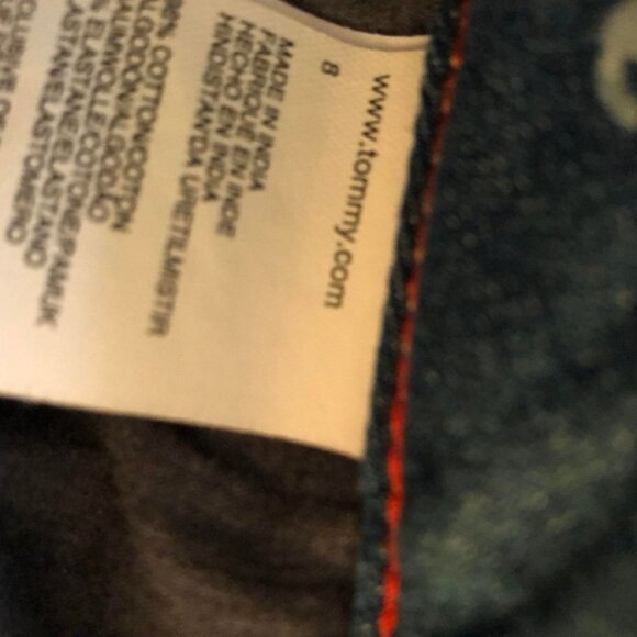 Tommy Hilfiger Tapered Ankle Jeans Size 29 - Picture 6 of 6
